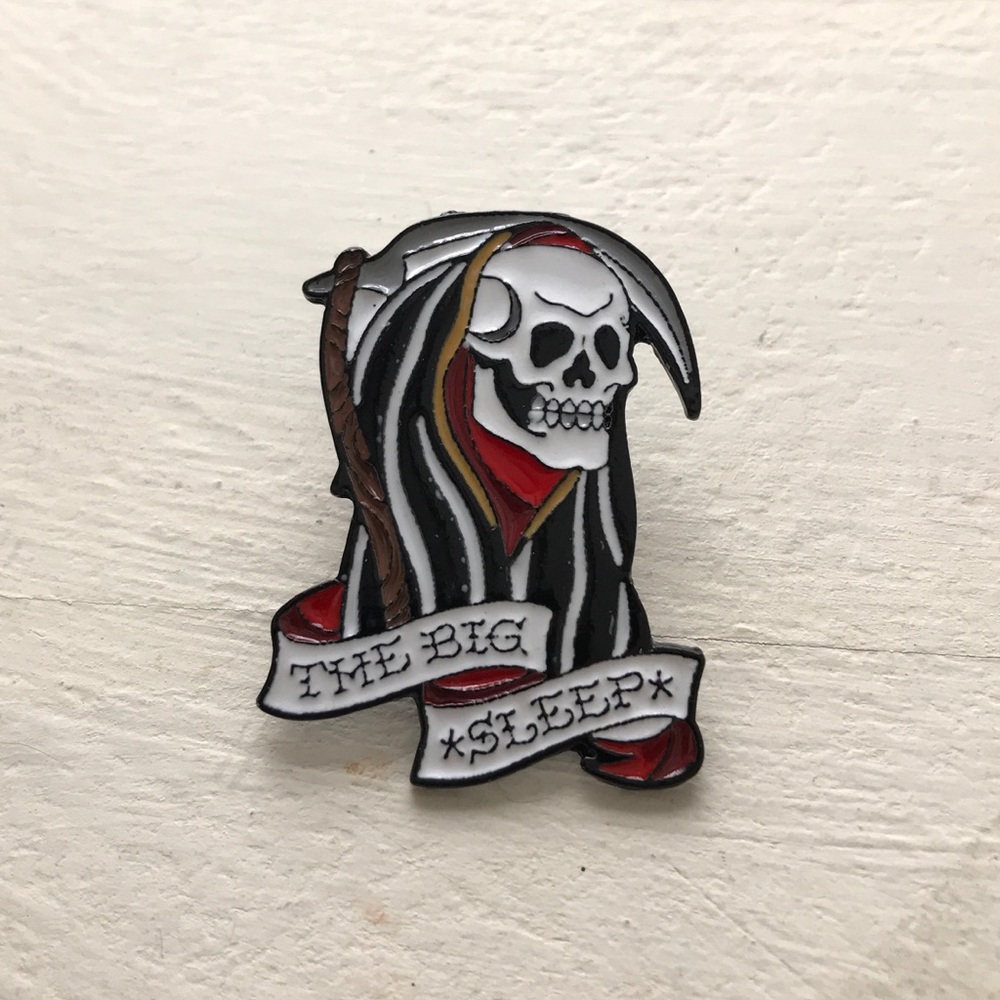 😴☠️ Reaper Big Sleep Pin